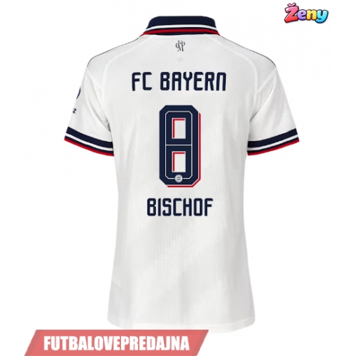 Lacne Ženy Futbalové dres Bayern Munich Tom Bischof #8 2026-27 Krátky Rukáv - Preč